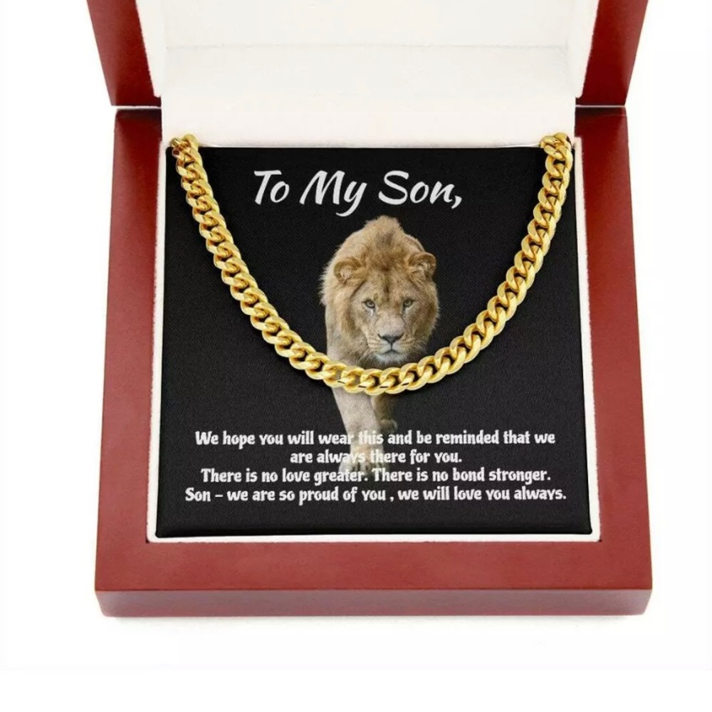 Son Cuban Link Gift - Picture 2 of 6